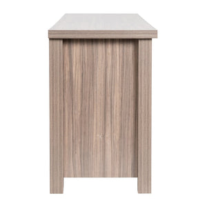 English Elm Kilead Farmhouse TV Stand for Up to 80" TVs - Stylish Engineered Wood Media Console with Open Storage Gray Wash Oak 65" GC-MBLK66-GY-GG