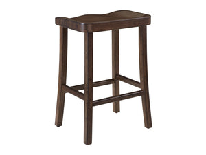 Greenington Tulip Solid Bamboo Counter Stools Sculptural Organic Modern Seating for Kitchen Dining Black Walnut GC0602CSBL