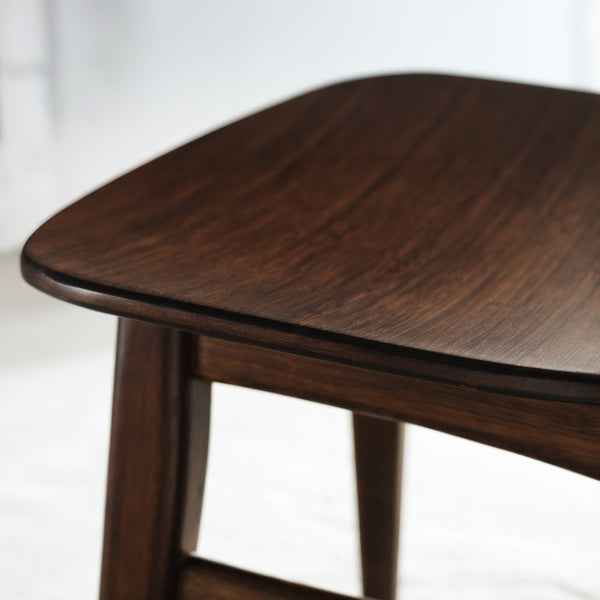 Greenington Cassia Solid Moso Bamboo Dining Chairs Mid Century Modern Set for Two Sable GCA001SA
