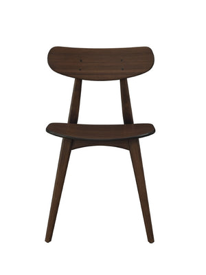 Greenington Cassia Solid Moso Bamboo Dining Chairs Mid Century Modern Set for Two Sable GCA001SA