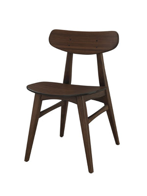 Greenington Cassia Solid Moso Bamboo Dining Chairs Mid Century Modern Set for Two Sable GCA001SA