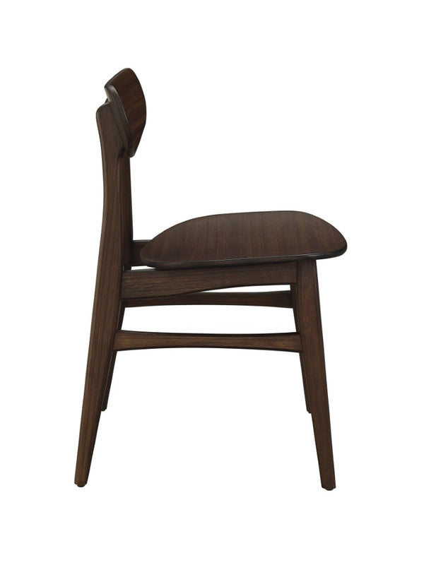 Greenington Cassia Solid Moso Bamboo Dining Chairs Mid Century Modern Set for Two Sable GCA001SA
