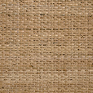 Las Palmas Solid Teak Rocking Accent Chair with Handwoven Rattan Cane Seat