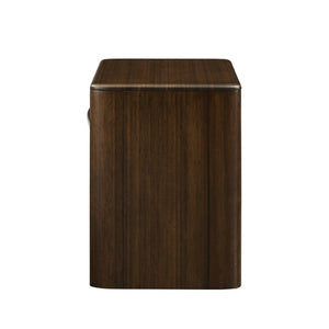 Greenington Catalina Solid Bamboo Nightstand with Drawer and Open Shelves for Modern Bedrooms GCL003BL