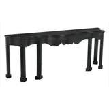 Estate Console Hand Rubbed Black