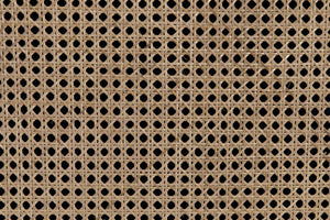 Noir Hermosa Sideboard - Handcrafted Mahogany Console with Caned Doors & Timeless Mid-Century Design GCON204P