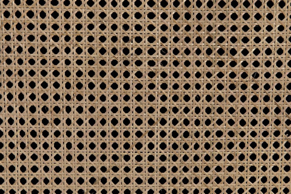 Noir Hermosa Sideboard - Handcrafted Mahogany Console with Caned Doors & Timeless Mid-Century Design GCON204P