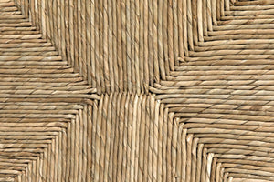 Noir Brook 4 Door Sideboard - Elegant Solid Mahogany with Sea Grass Accents for Stylish Storage Solutions Pale GCON239-2P