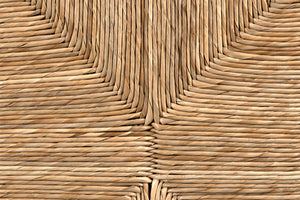 Noir Brook 4 Door Sideboard - Elegant Solid Mahogany with Sea Grass Accents for Stylish Storage Solutions Clear Coat Semi-Gloss GCON239-2T