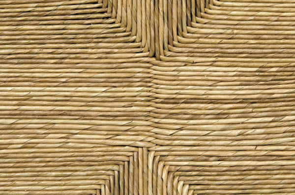 Noir Brook 2 Door Sideboard - Elegant Mahogany Storage with Coastal Sea Grass Panels for Any Space Clear Coat Semi-Gloss GCON239T