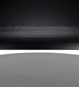 Noir Novie Console Table - Handcrafted Black Iron Frame with Dark Walnut Finish for Modern Interiors Small GCON242MTB-S