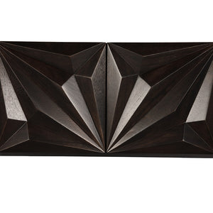Noir Zurich Console - Striking Modern Design in Rich Ebony for Grand Spaces and Stylish Entryways Ebony Walnut | XL GCON262EB-XL