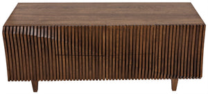 Noir Jin-Ho Handcrafted Dark Walnut Sideboard - Elegant Storage Solution with Timeless Design and Style GCON264DW