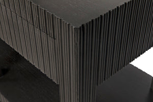 Noir Conrad Console Table - Elegant Solid Mahogany Design with Handcrafted Detailing for Modern Spaces Pale GCON272P