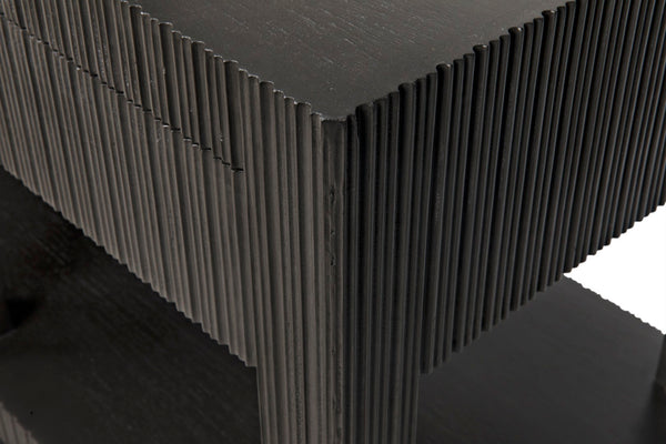 Noir Conrad Console Table - Elegant Solid Mahogany Design with Handcrafted Detailing for Modern Spaces Pale GCON272P