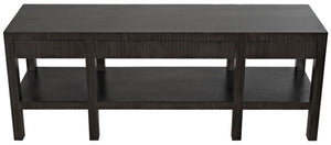 Noir Conrad Console Table - Elegant Solid Mahogany Design with Handcrafted Detailing for Modern Spaces Pale GCON272P