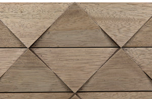 Noir Draco Sideboard - Artisanal Washed Walnut Design with Iron Stand for Modern Living & Dining Spaces GCON301WAW