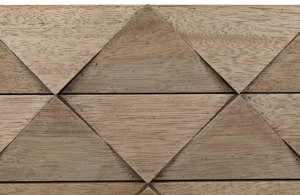 Noir Draco Sideboard - Artisanal Washed Walnut Design with Iron Stand for Modern Living & Dining Spaces GCON301WAW