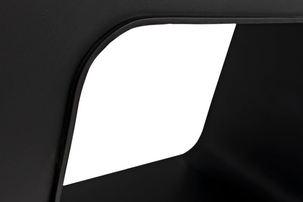 Noir Shylock Console Table - Matte Black Iron, Artisan Crafted Minimalist Design for Modern Interiors GCON320MTB