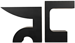 Noir Shiba Console Table - Artisan-Crafted Black Iron for Versatile, Minimalist Home Décor and Style GCON322MTB