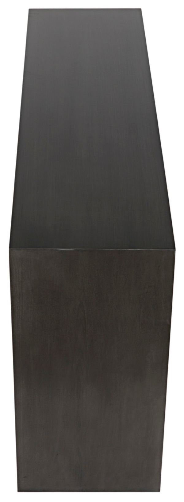 Noir Caine Console Table - Handcrafted Solid Mahogany Design for Entryways and Modern Interiors, 56" Wide Pale GCON325P