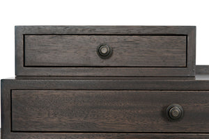 Noir Hermes Sideboard in Ebony Walnut - Handcrafted Modern Storage Solution for Dining & Living Spaces GCON342EB