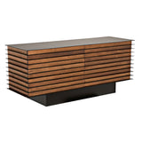 Elevation Sideboard Dark Walnut and Steel GCON347DW Dark Walnut with Matte Black Noir