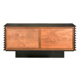 Elevation Sideboard Dark Walnut and Steel GCON347DW Dark Walnut with Matte Black Noir