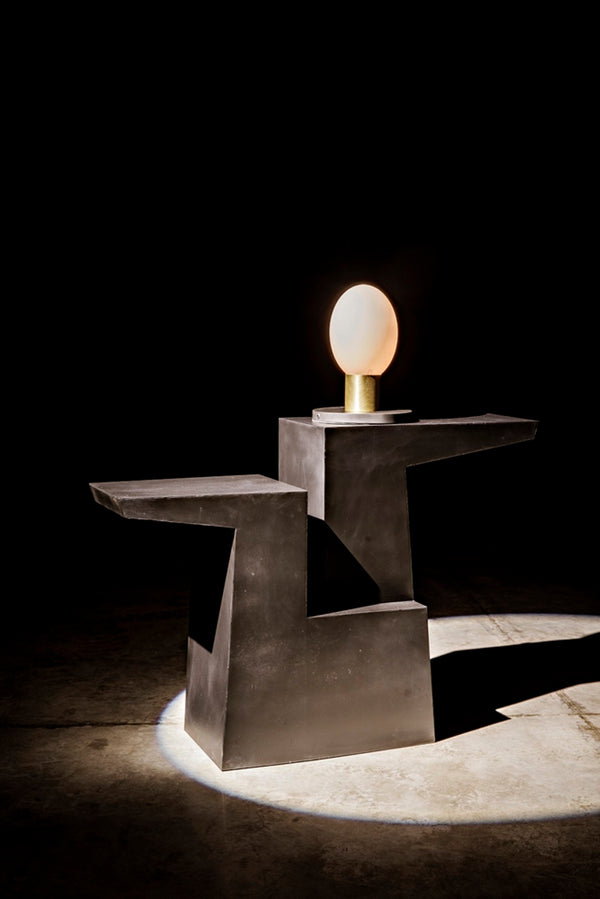 Noir Jazz Console Table - Handcrafted Matte Black Iron Design for Modern Entryway & Living Space Elegance GCON369MTB