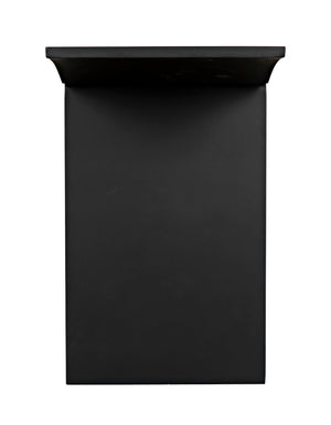 Noir Truss Console Table – Sleek Black Metal Design for Minimalist Entryways & Modern Living Spaces GCON379MTB