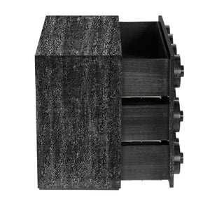 Lego Solid Walnut Sideboard with Sculptural Circular Drawer Fronts for Modern Living