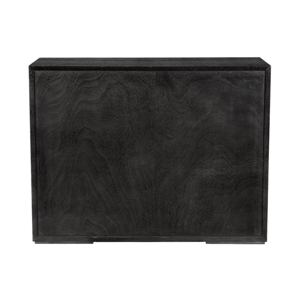 Lego Solid Walnut Sideboard with Sculptural Circular Drawer Fronts for Modern Living