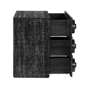 Lego Solid Walnut Sideboard with Sculptural Circular Drawer Fronts for Modern Living