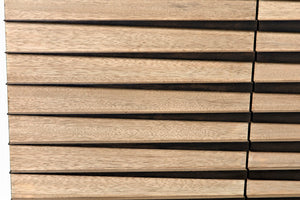 Noir Tyson Sideboard: Mid-Century Modern Ebony Walnut Design with Ample Storage for Stylish Living Spaces GCON389EB