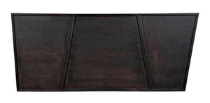 Noir Fatal Sideboard - Handcrafted Ebony Walnut Storage with Minimalist Design for Modern Spaces GCON391EB