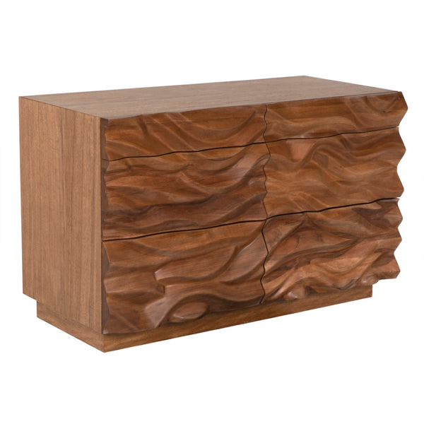 Noir Mirage Sideboard - Artisan Crafted Dark Walnut Storage Unit for Modern and Transitional Spaces GCON410DW