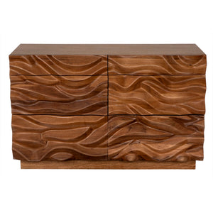 Noir Mirage Sideboard - Artisan Crafted Dark Walnut Storage Unit for Modern and Transitional Spaces GCON410DW