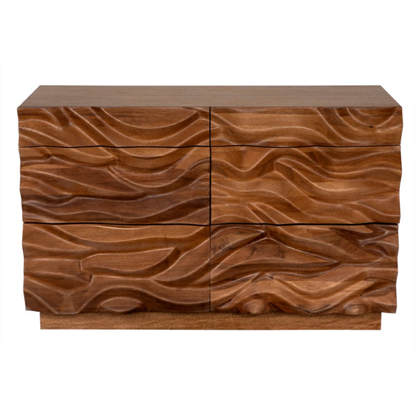 Noir Mirage Sideboard - Artisan Crafted Dark Walnut Storage Unit for Modern and Transitional Spaces GCON410DW