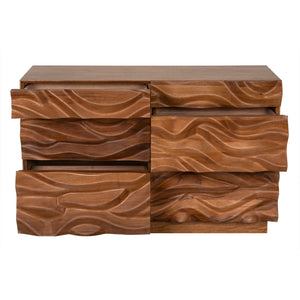 Noir Mirage Sideboard - Artisan Crafted Dark Walnut Storage Unit for Modern and Transitional Spaces GCON410DW