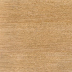 Noir Enzo Console Table - Extra Large Solid White Oak for Modern Elegance in Any Living Space Clear Coat Flat GCON427WO