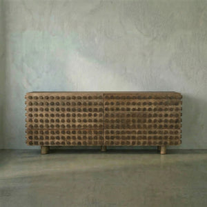 Haruko Walnut Veneer Sideboard with Adjustable Shelving for Dining or Living Rooms