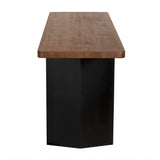 Delta Console with Metal Base GCON430MTB Dark Walnut Noir