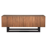 Thomson Sideboard GCON434DW Dark Walnut with Matte Black Noir