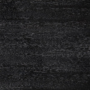 Noir Arturo Console Table - Stylish Storage Solution with Industrial Iron Base for Modern Entryways & Living Spaces Black Walnut GCON446BKW