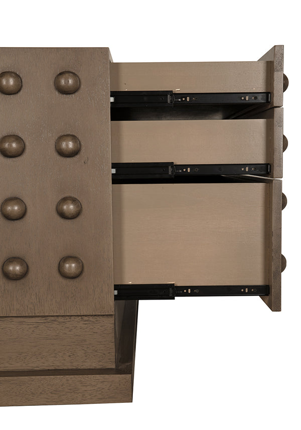 Didier Six Drawer Sideboard Organic Modern Storage for Dining Room or Living