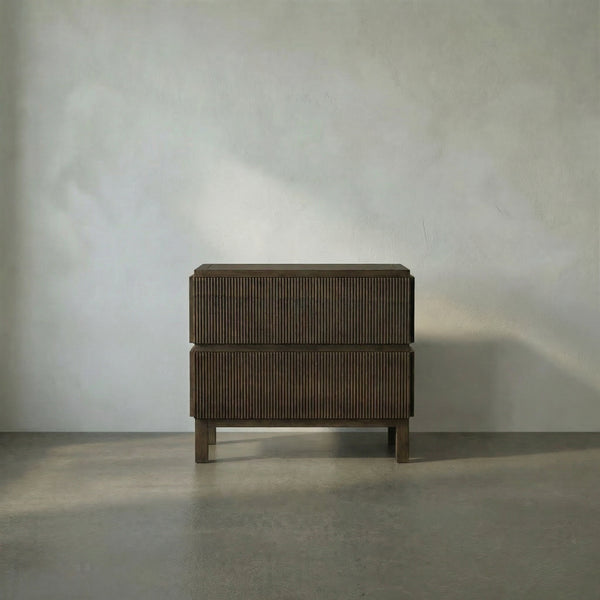Plato Walnut Veneer Sideboard Modern Minimalist Storage for Dining and Living Rooms