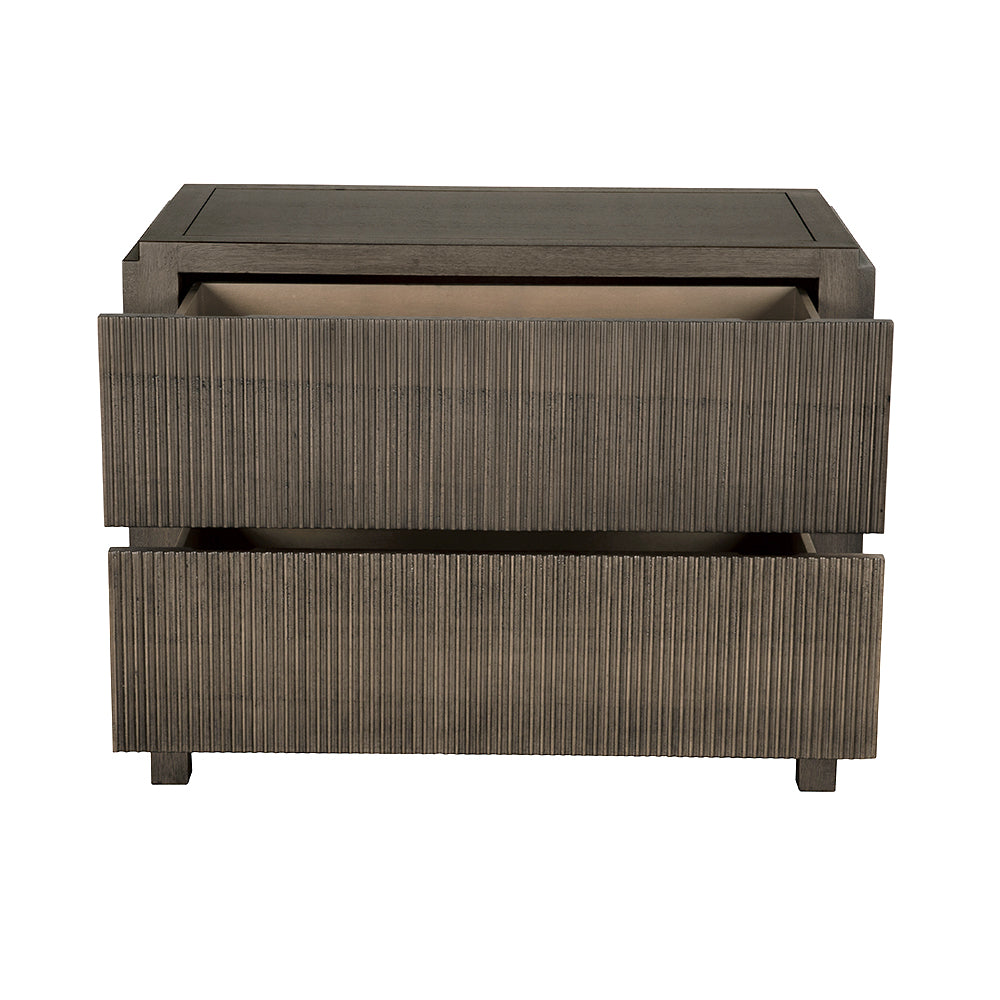 Noir Plato Walnut Veneer Sideboard Modern Minimalist Storage for Dining and Living Rooms GCON457GEW