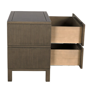 Plato Walnut Veneer Sideboard Modern Minimalist Storage for Dining and Living Rooms
