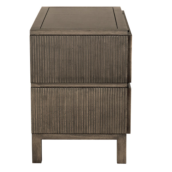 Plato Walnut Veneer Sideboard Modern Minimalist Storage for Dining and Living Rooms