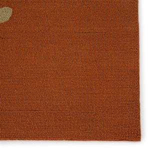 Jaipur Living Jaipur Living Bough Polypropylene Floral Coastal Area Rug for Indoor Outdoor Spaces 3'6" x 5'6" RUG101881